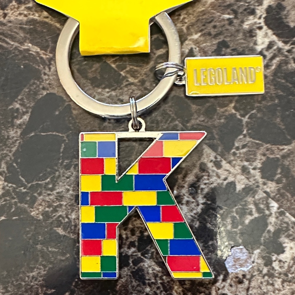 LEGO Multicolor 'K' Keychain - Picture 2 of 3